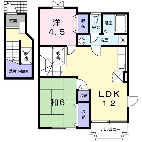 メゾンボナールの間取り画像