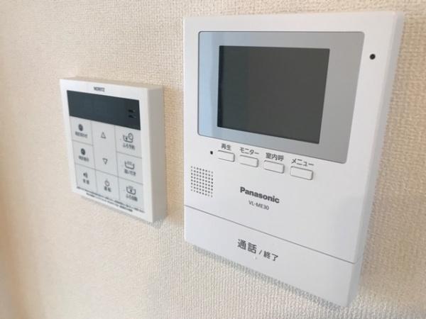 熊本市東区沼山津３丁目のアパートのセキュリティ画像