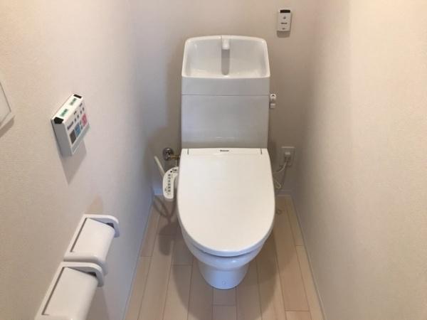 熊本市東区沼山津３丁目のアパートのトイレ画像