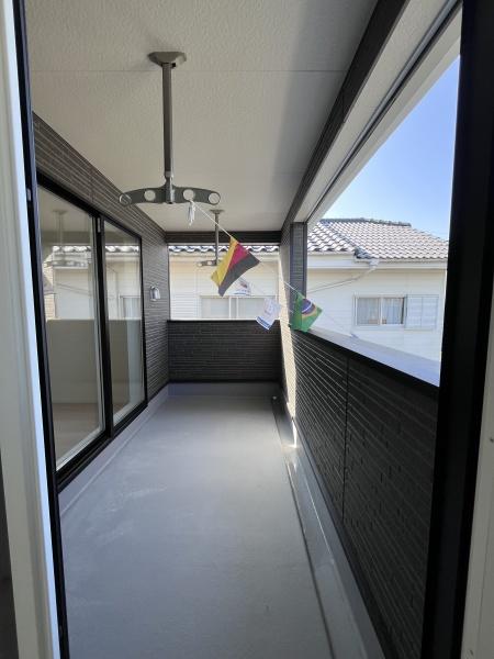 長与町三根郷第1　1号棟のバルコニー画像