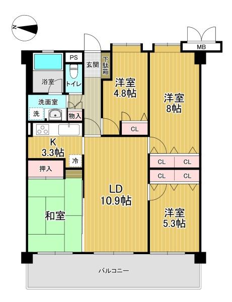 ソフィア三景台の間取り画像