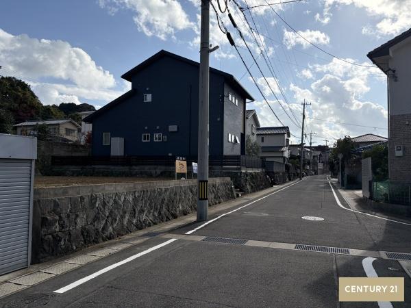 女の都3丁目売地の前面道路含む現地写真画像
