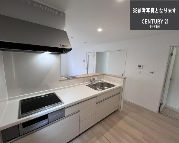 長与町嬉里郷第3 1号棟のキッチン画像