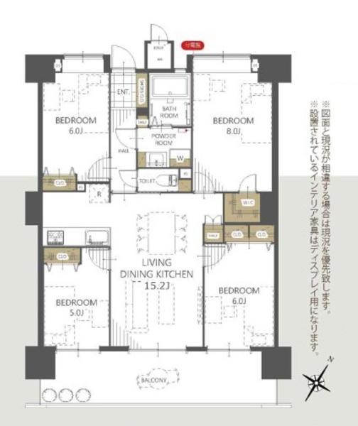 アプローズ長崎南ベイサイドヒルズ弐番館の間取り画像