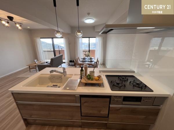 アプローズ長崎南ベイサイドヒルズ壱番館のキッチン画像