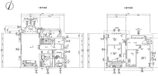 大村市桜馬場１丁目の中古一戸建の間取り画像