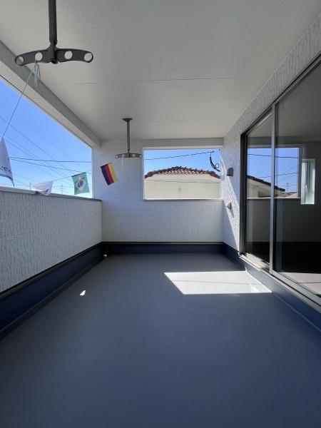 長崎市かき道第4 1号棟のバルコニー画像