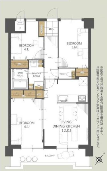 トーカンマンション昭和町の間取り画像