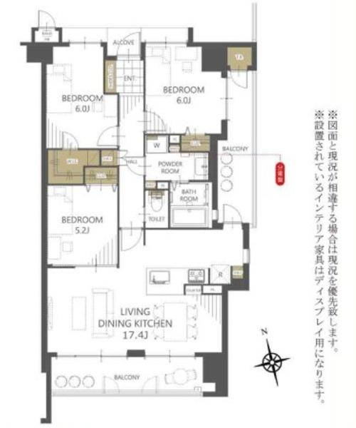 サーパス新大工の間取り画像