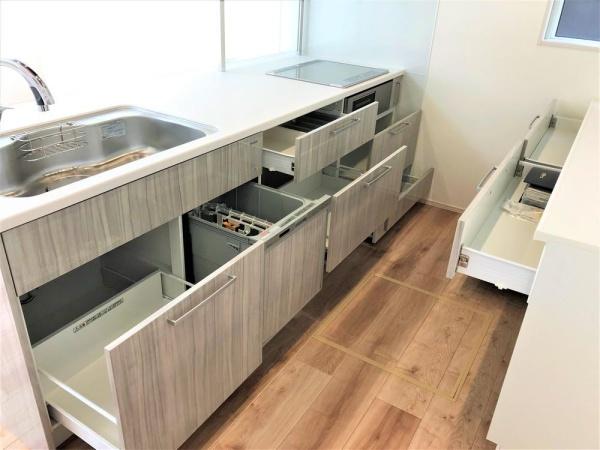 長崎市西海町の新築一戸建の同仕様写真(キッチン)画像