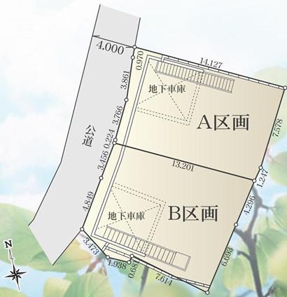 横浜市鶴見区馬場５丁目　Ａ区画 土地