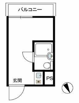 日東コーポ西横浜の間取り画像