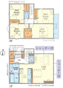 神奈川県藤沢市城南１期　１号棟 新築一戸建
