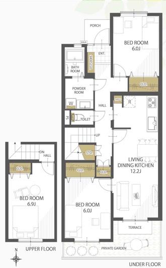 湘南ライフタウン城山住宅　１０号棟 中古マンション
