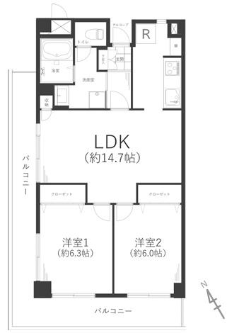 ベルヴィル藤沢本町Ｂ棟 中古マンション
