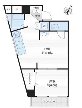 シャトレー吉野町の間取り画像