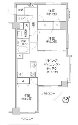 ライオンズガーデンヒルズ戸塚 中古マンション