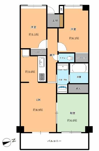 ライオンズガーデン横浜蒔田 中古マンション