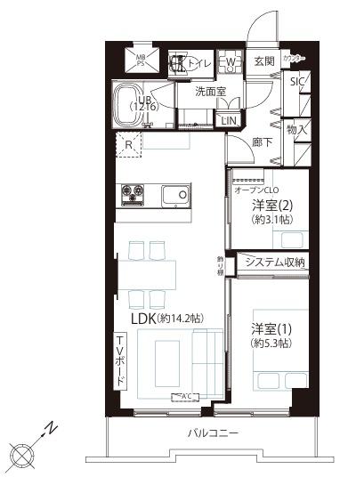 モンテベルデ横浜 中古マンション
