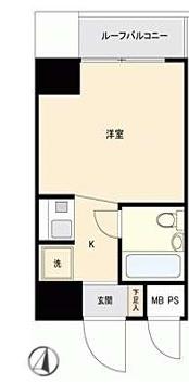 ライオンズマンション吉野町第八の間取り画像