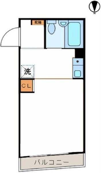 アクトピア横浜鶴見2の間取り画像