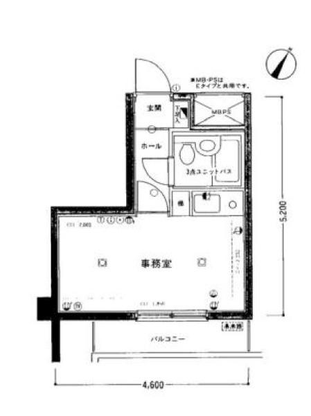 ライオンズマンション生麦第５の間取り画像