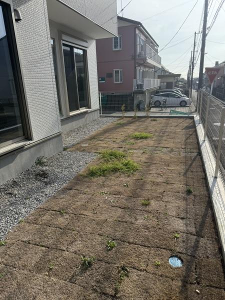 横浜市金沢区高舟台２丁目の新築一戸建の庭画像