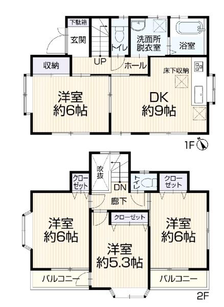 横浜市戸塚区舞岡1142-14の間取り画像
