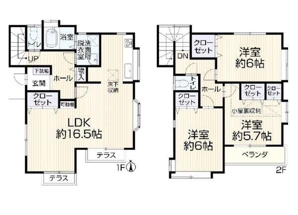 横浜市港南区上大岡東３丁目９－３１の間取り画像
