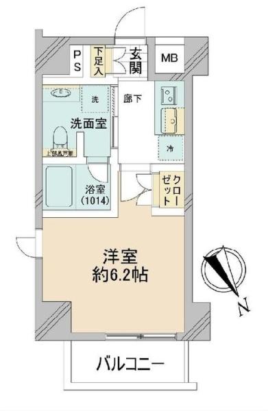 リブシティ横濱生麦の間取り画像