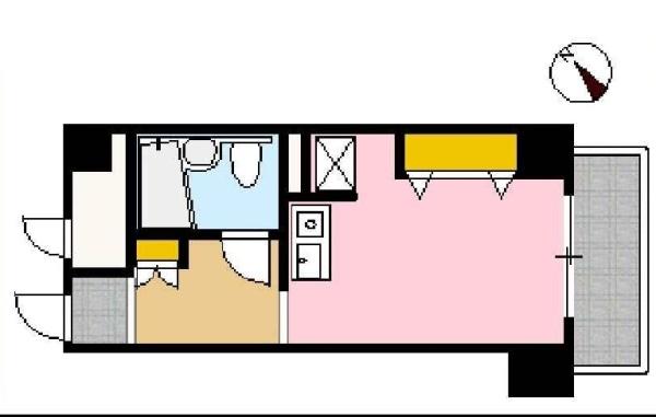 日神パレステージ蒔田公園の間取り画像