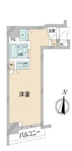 ネオマイム新子安の間取り画像