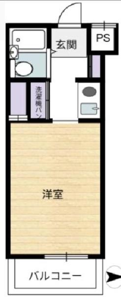 スピリッツハイム川崎の間取り画像