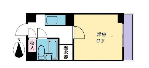 ライオンズマンション川崎第3の間取り画像