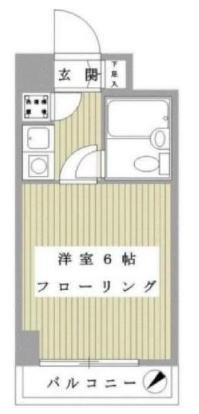 クリオ阪東橋壱番の間取り画像
