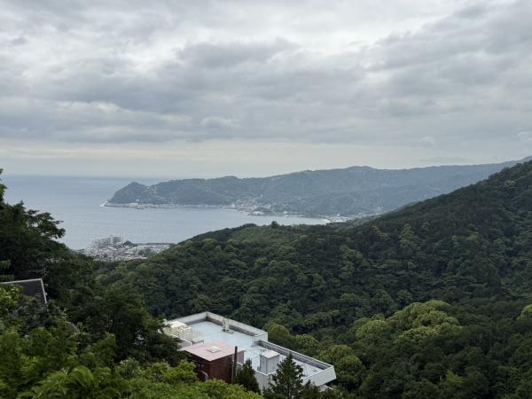 ビラ自然郷マンション D棟の現地からの眺望画像