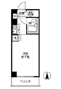 ルセアン白妙の間取り画像