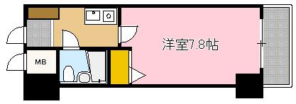 横浜市南区新川町１丁目のマンションの間取り画像