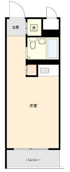 プラザ新川崎の間取り画像
