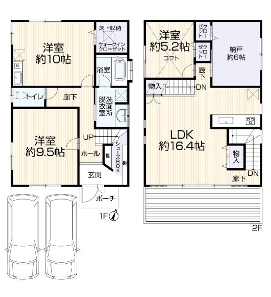 藤沢市石川5丁目21-8の間取り画像
