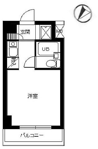 シティマンションオリエント伊勢佐木町の間取り画像