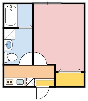 ベイスター日枝２の間取り画像