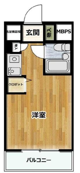 クリオ根岸弐番館の間取り画像
