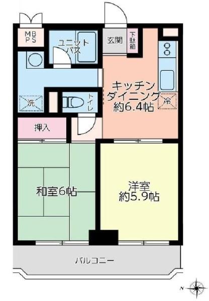ポートハイム戸塚の間取り画像