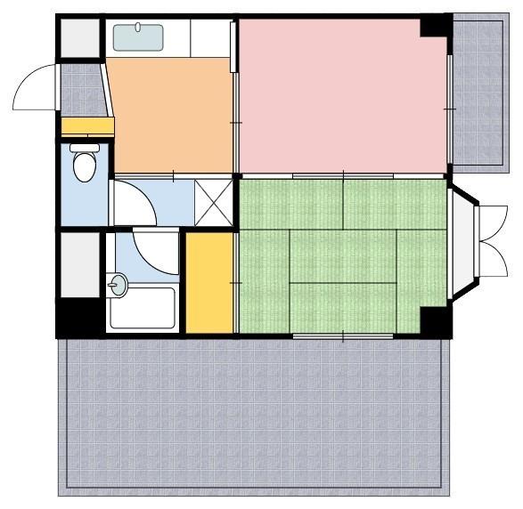 カスティール・タナベの間取り画像