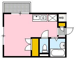 メイテル吉野町の間取り画像