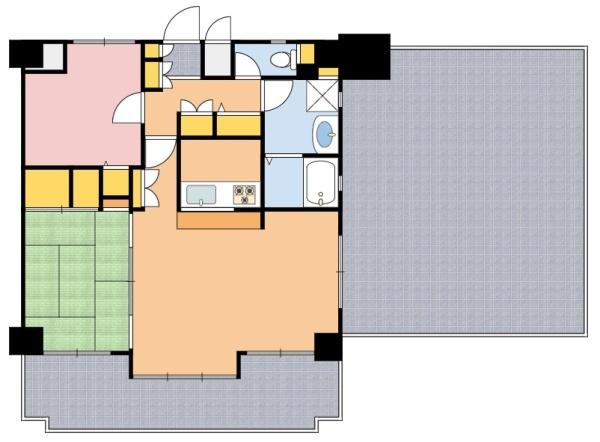 ホーユウパレス吉野町の間取り画像