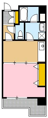 ラ・トゥール・ジョーヌの間取り画像