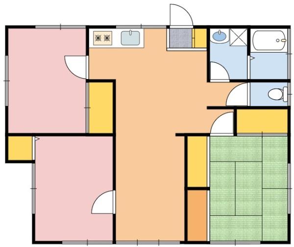 若葉の丘フェリチータ初音の間取り画像