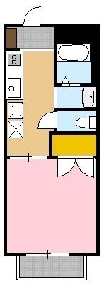 メゾン・ド・フローラの間取り画像